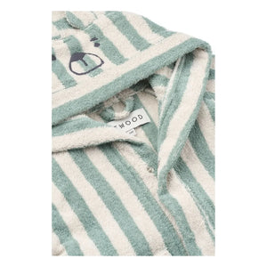 Liewood - Striped Mint/Cream Lily Swaddle