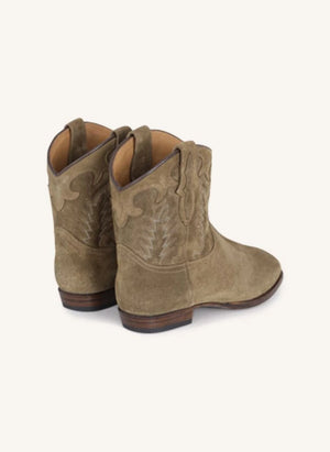 Shiloh Heritage - Early Night Suede Boots | Hazel