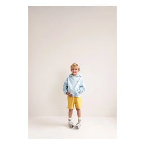 Jenest - Taka Organic Cotton Hoodie Top | Light Blue