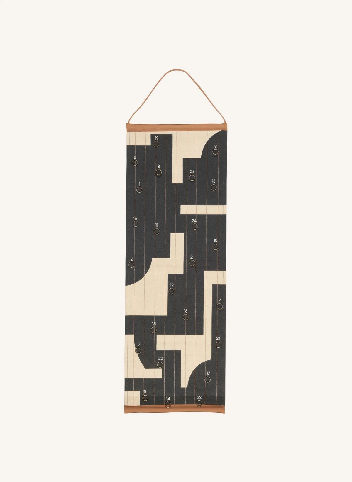 Broste Copenhagen - Karla Cotton Advent Calendar | Black