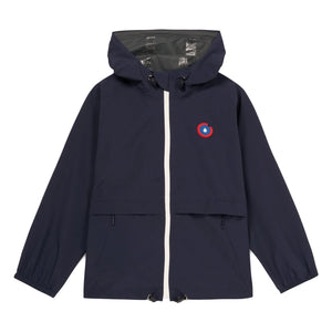 Flotte - Bastille Waterproof Windbreaker Recycled Fiber | Navy Blue