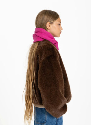 Smallable Kid - Ninon Wool Scarf | Fuchsia