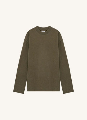 NN.07 - Benja 3530 organic cotton sweatshirt | Olive brown