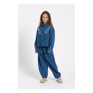 Hundred Pieces - Jean Balloon Gianna | Denim Blue