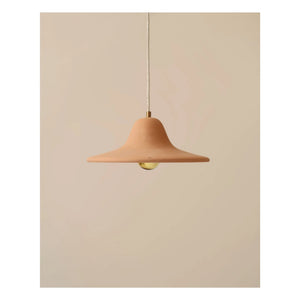 Masamé - Gigaro ceramic pendant lamp | Terracotta