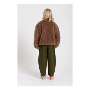Hundred Pieces - Lucky Fur Ceket | Taupe kahverengi