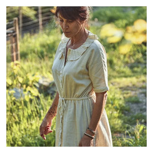 Poudre Organic - Camarine Dress - Women's Collection | Cream