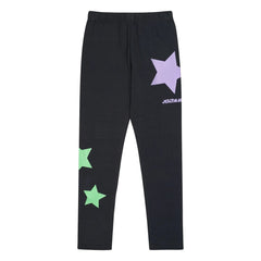 Jelly Mallow - Star Leggings | Charcoal Gray