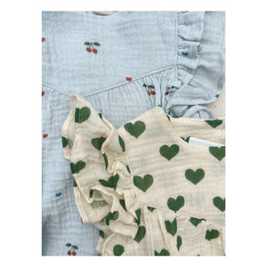 Konges Sløjd - Coco Cerises Organic Cotton Jumpsuit | Light Blue