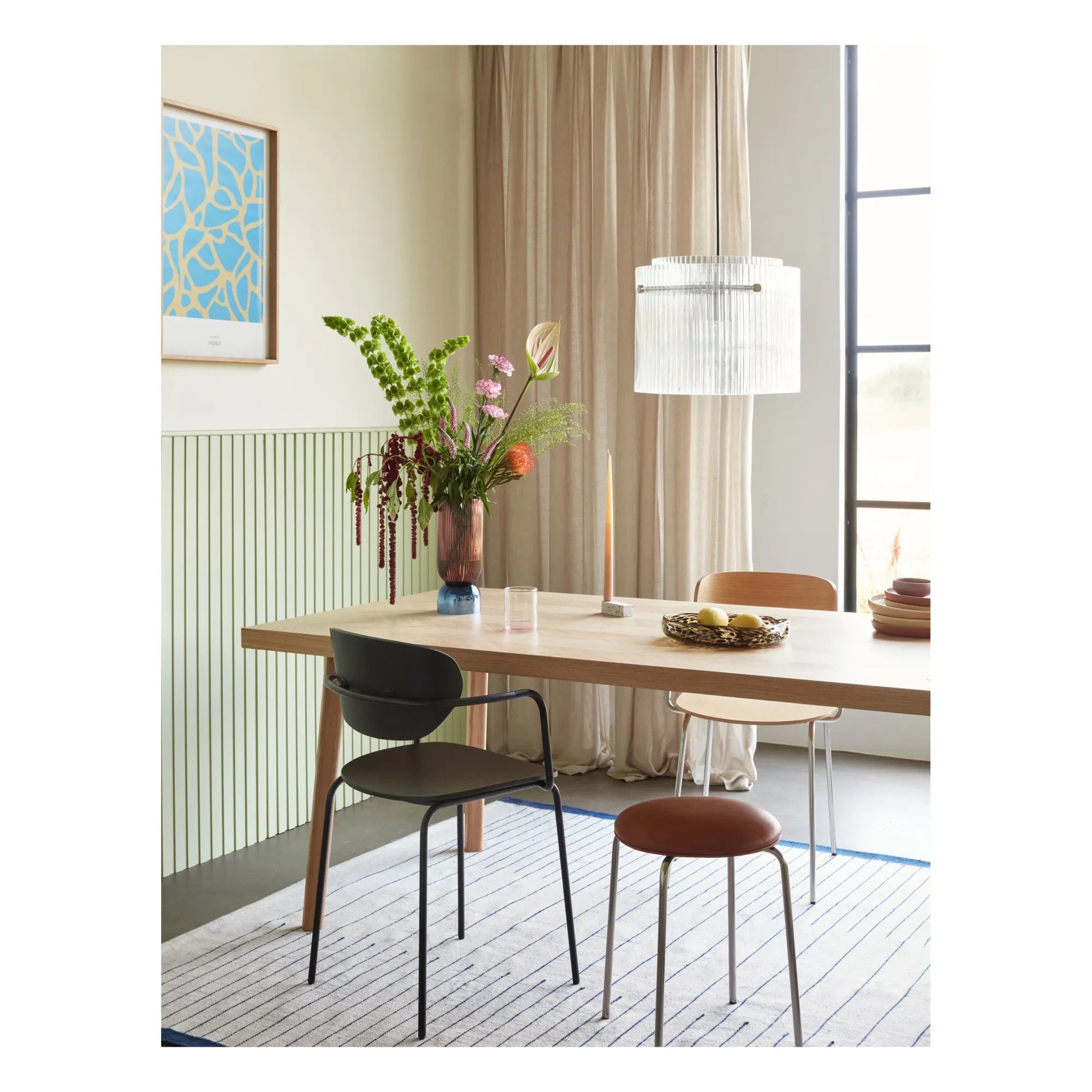 Hübsch - Metal Stool | Hazel