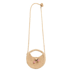 Bonpoint - Loulou Raphia Bag | Natural