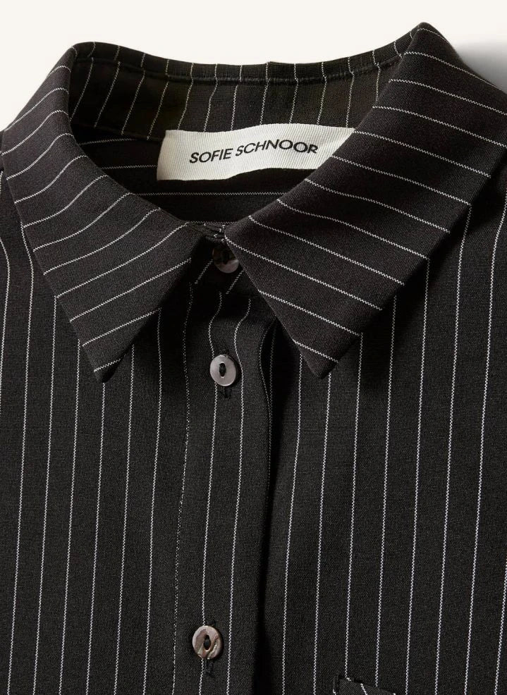 Sofie Schnoor - Kaliasy Striped Shirt | Brown