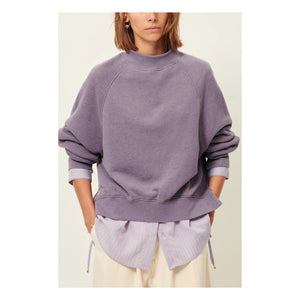 Sessùn - Oliveira Cotton Sweatshirt | Purple