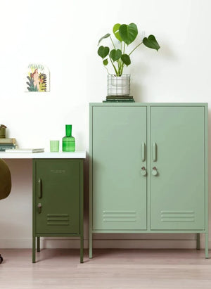 Mustard Made - Midi Metal Storage Unit | Sage
