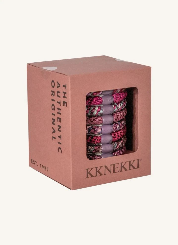 Bon Dep - 8-piece Kknekki Plum Edition Hair Clip Set | Purple