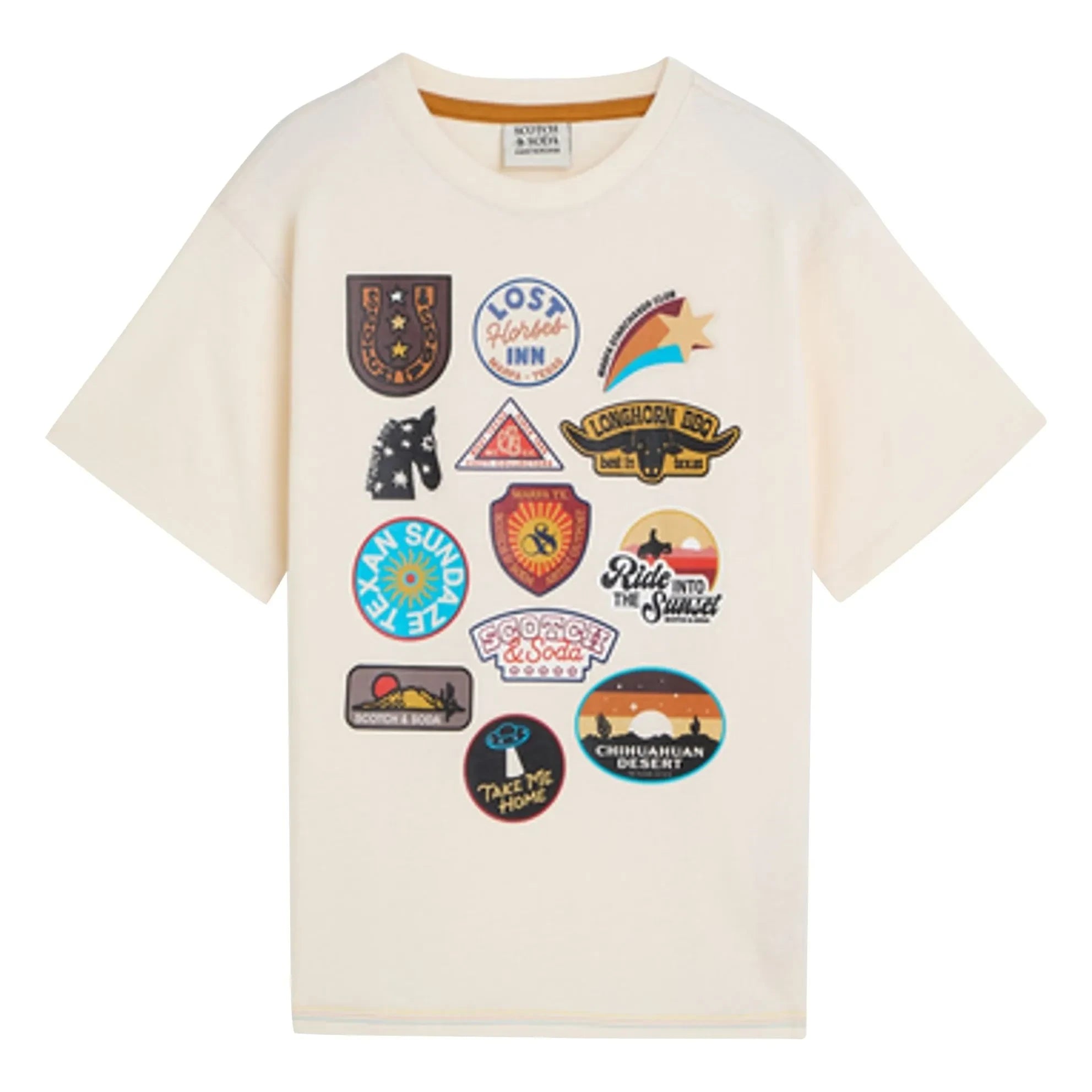 Scotch & Soda - Organic Cotton T-Shirt | Ecru