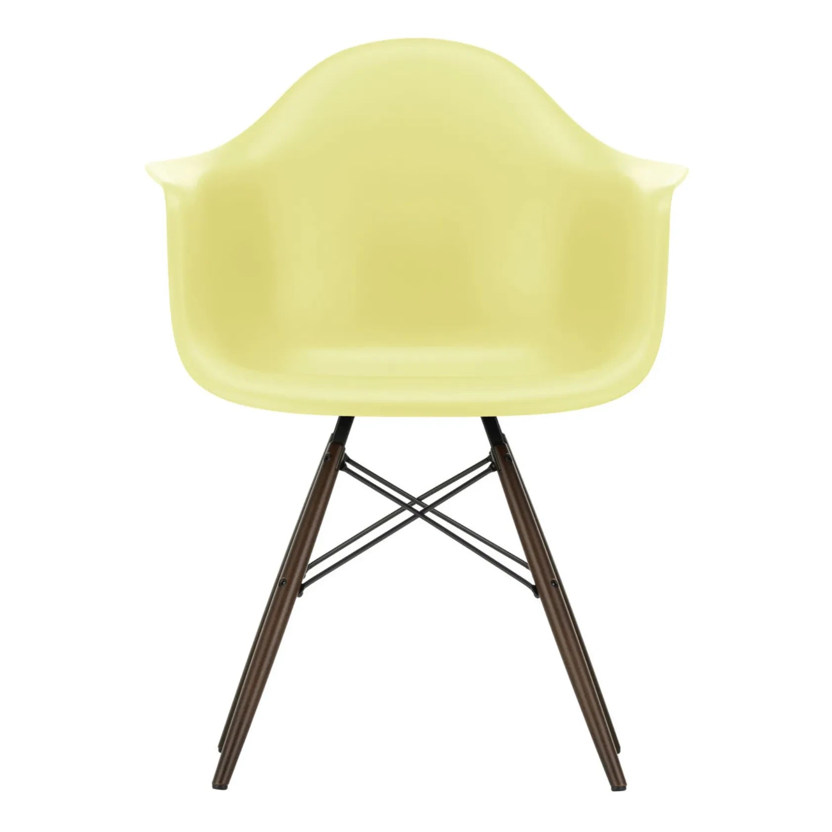 Vitra - DAW Chair - Maple Base - Charles & Ray Eames | Lemon Yellow