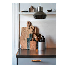 Madam Stoltz - Metal Pendant Light | Steel