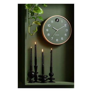 Present Time - Sparkle Çift Halkalı Mumluk | Siyah