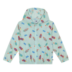 Petit Bateau - Çiçek Desenli Rüzgarlık | Beyaz