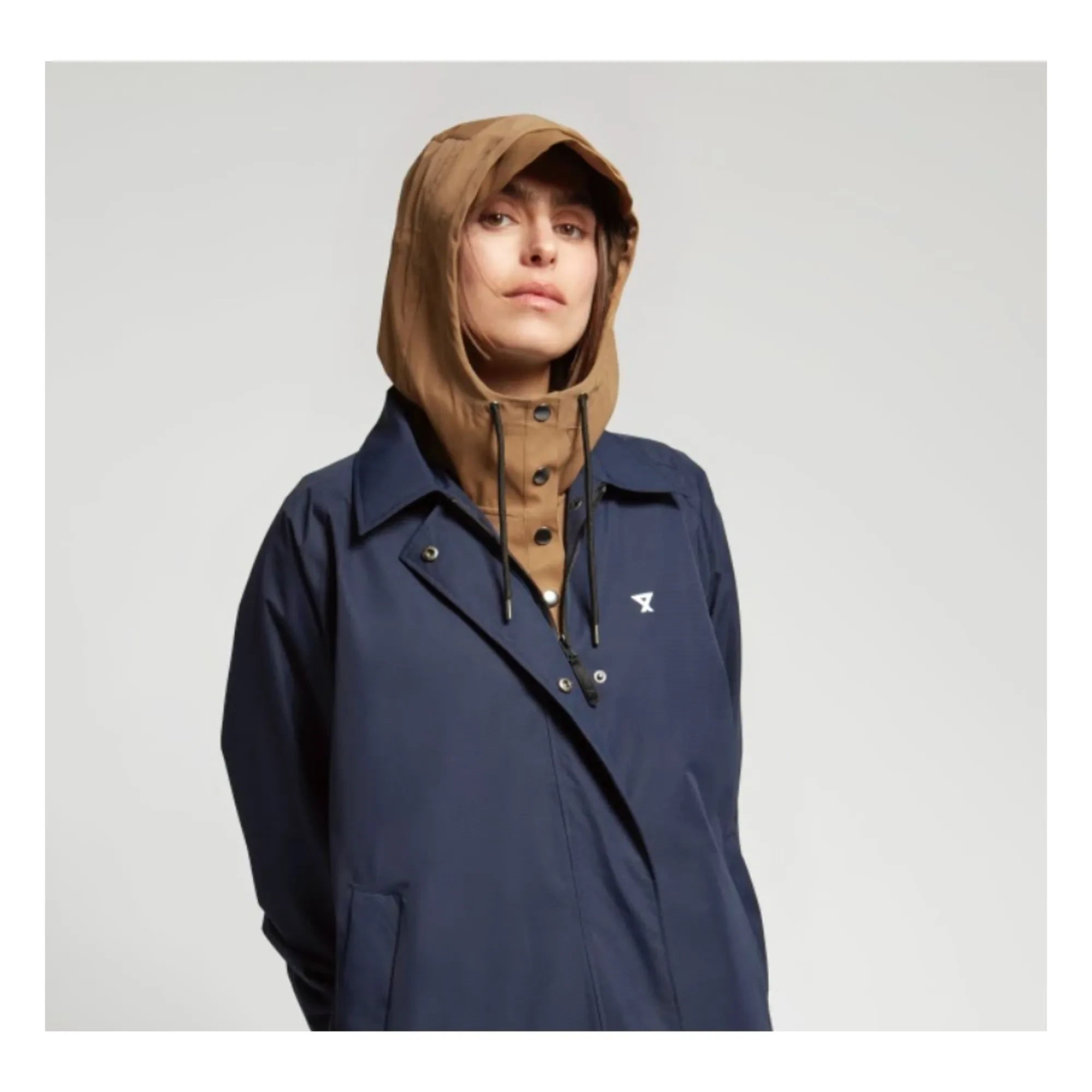 Fudoon - Waterproof Hood | Mustard Brown