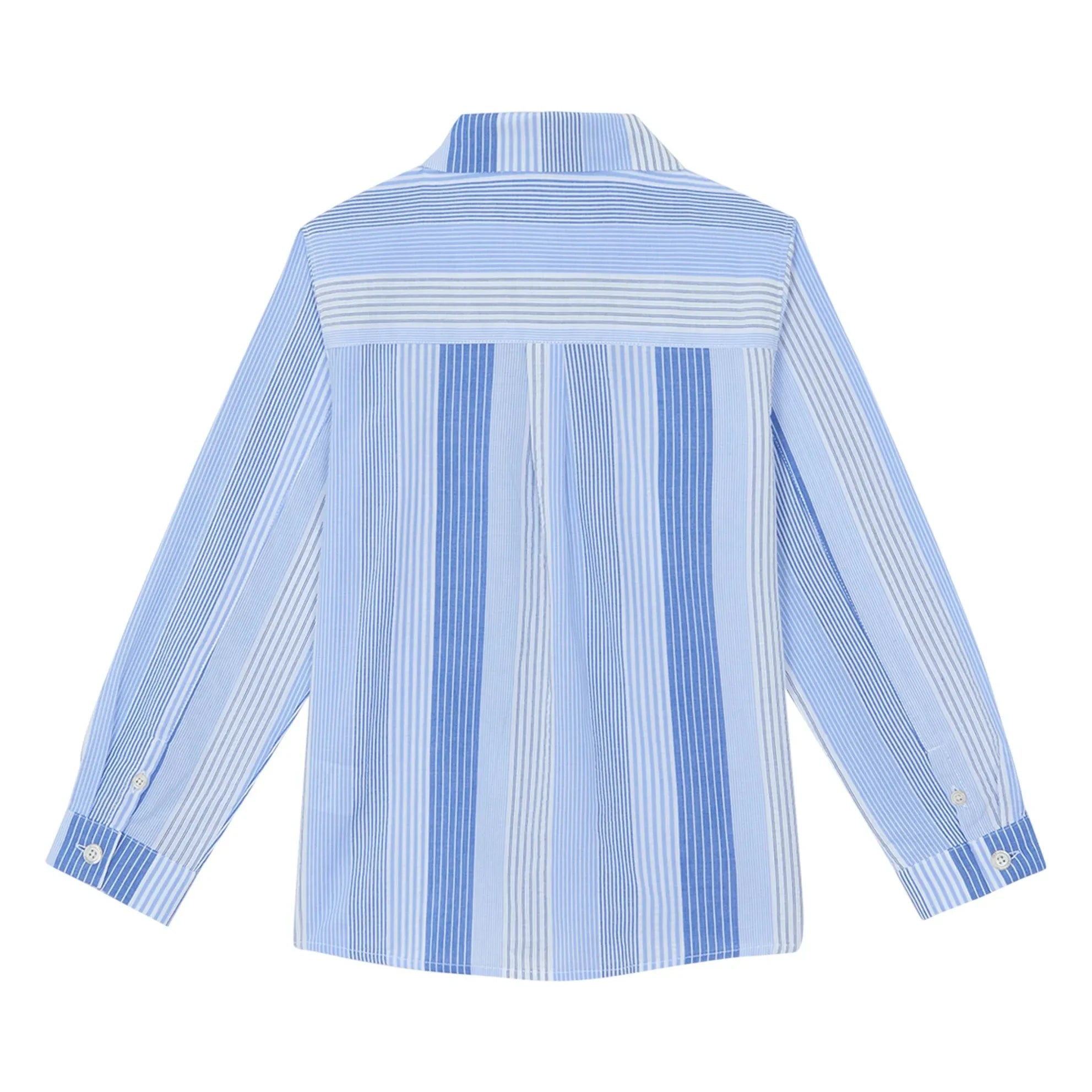 Tartine et Chocolat - Contrasting Stripe Shirt | Blue