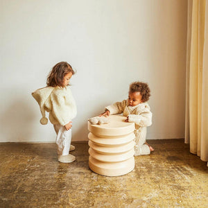 Binibamba Merino Snugglejacket - Milk-Coats-Milk-0-6m | Natural Baby Shower