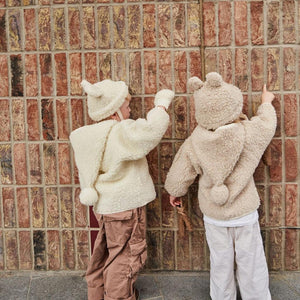 Binibamba Merino Snugglejacket - Milk-Coats-Milk-0-6m | Natural Baby Shower