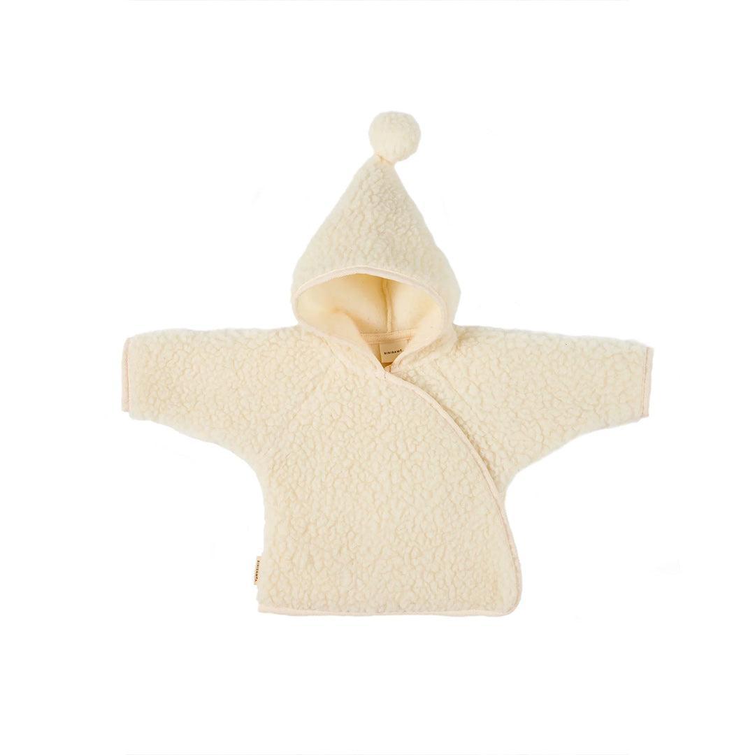 Binibamba Merino Snugglejacket - Milk-Coats-Milk-0-6m | Natural Baby Shower