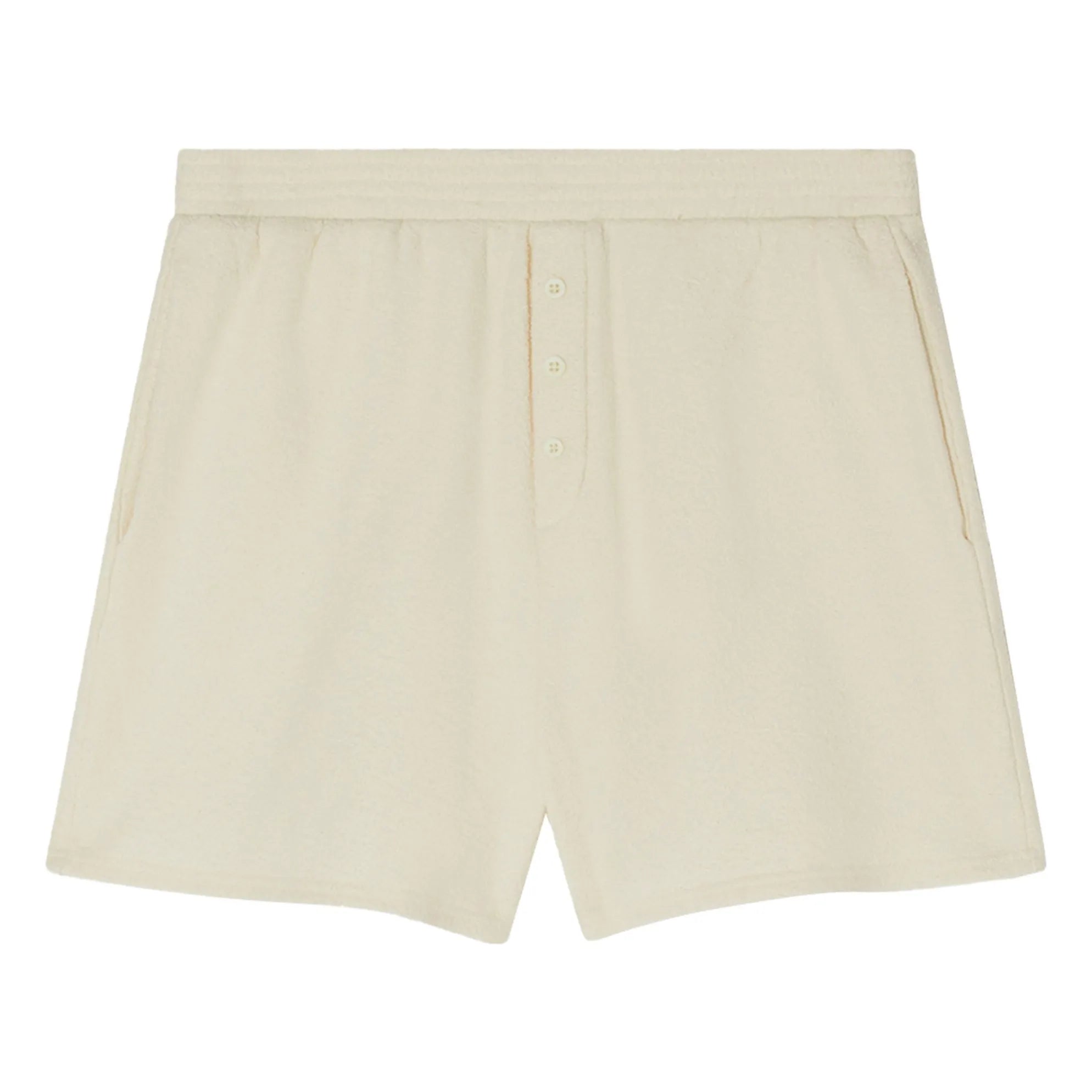 American Vintage - Bobypark Organic Towel Shorts | Ecru
