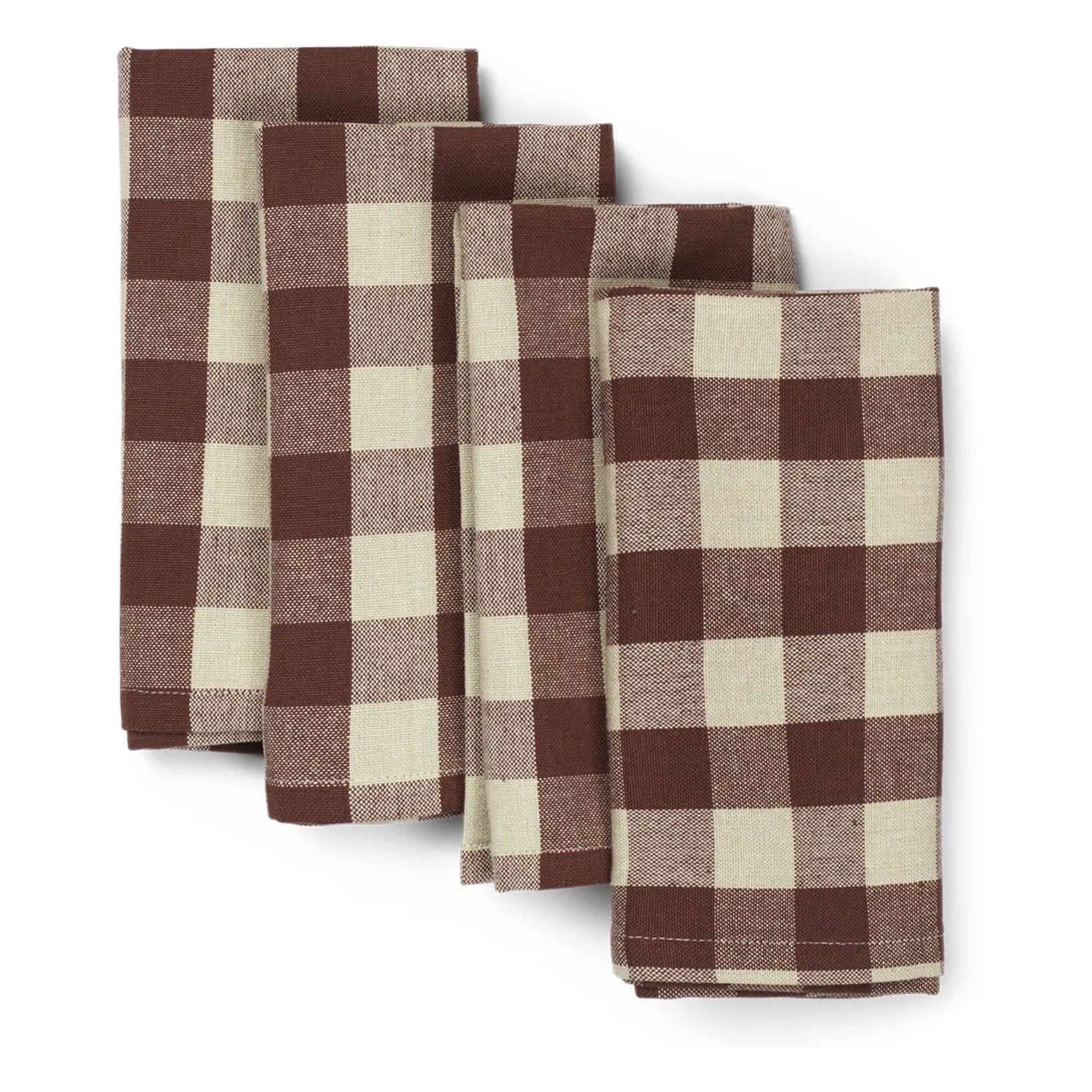 Ferm Living - Bothy Towels - Set of 4 | Brown
