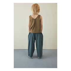 Gray Label - Box Cut Organic Cotton Top | Khaki Brown