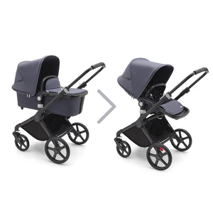 Bugaboo Fox Cub Essential Bundle - Stormy Blue-Stroller Bundles-Stormy Blue- | Natural Baby Shower