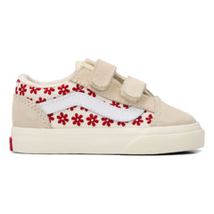 Vans - Scratch Sneakers Old V Skool Fleuries | Beige