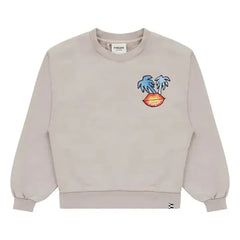 Finger in the nose - Alma Organic Cotton Sweatshirt | Mastic