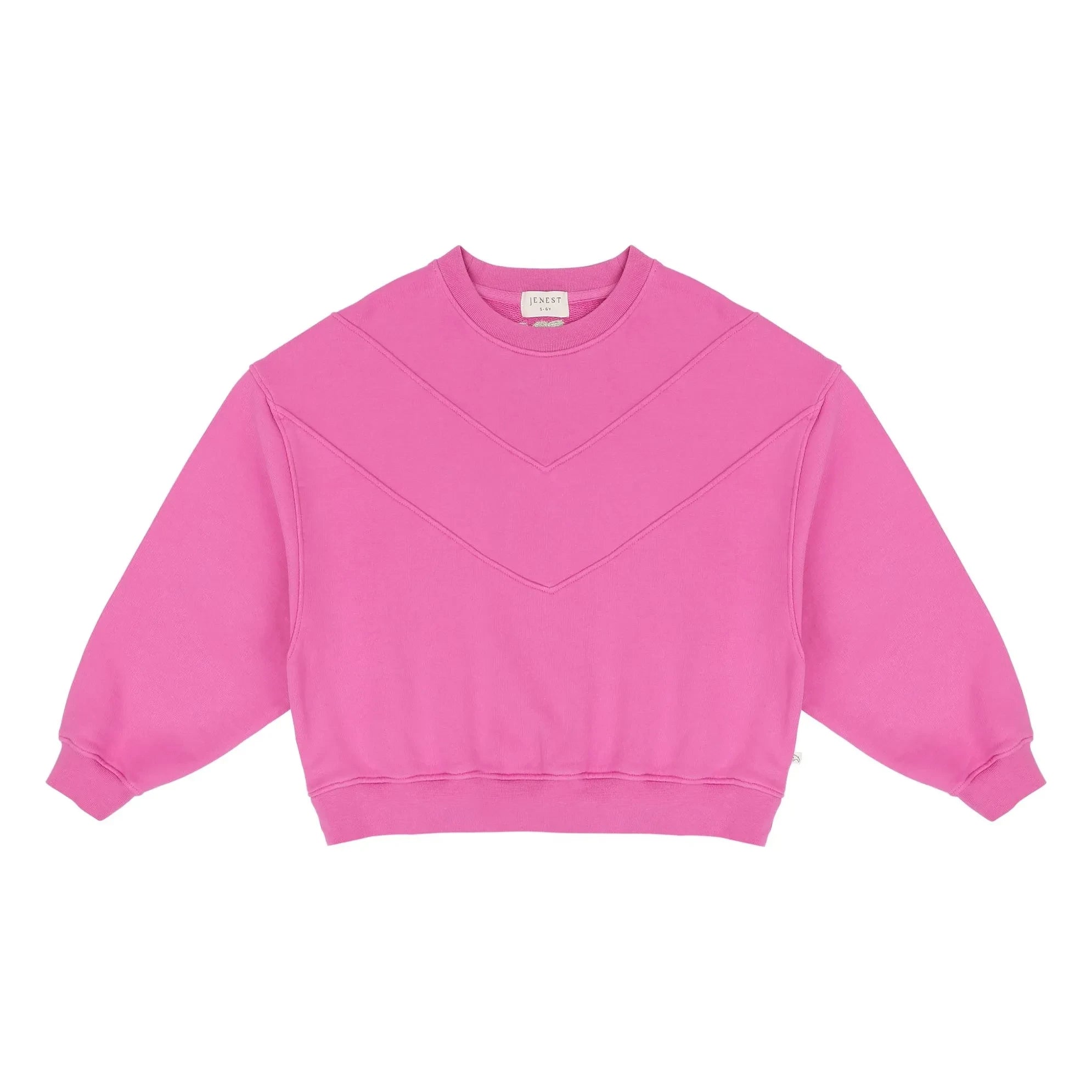Jenest - Tammie Organic Cotton Sweatshirt | Fuchsia