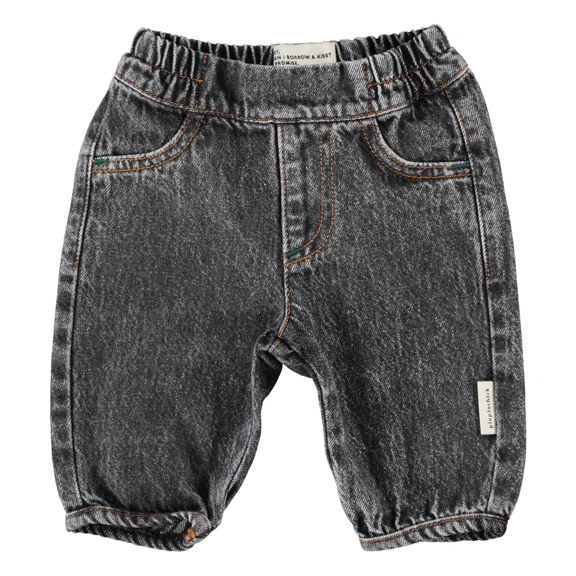 Piupiuchick - Jean Bébé | Charcoal Gray
