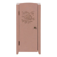 Maileg - Mini Wooden Wardrobe | Pink