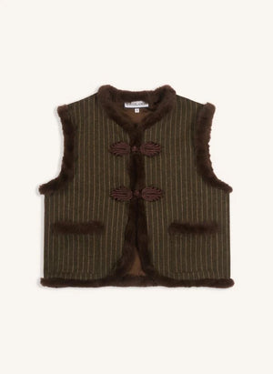 Maria de la Orden - Vienna Wool Jacket | Taupe Brown