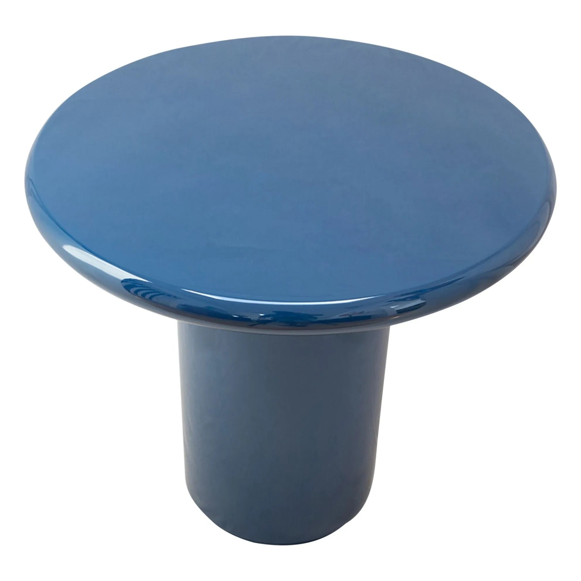 House of Capricorn - Amendoeira Lake Wood Side Table | Petrol Blue
