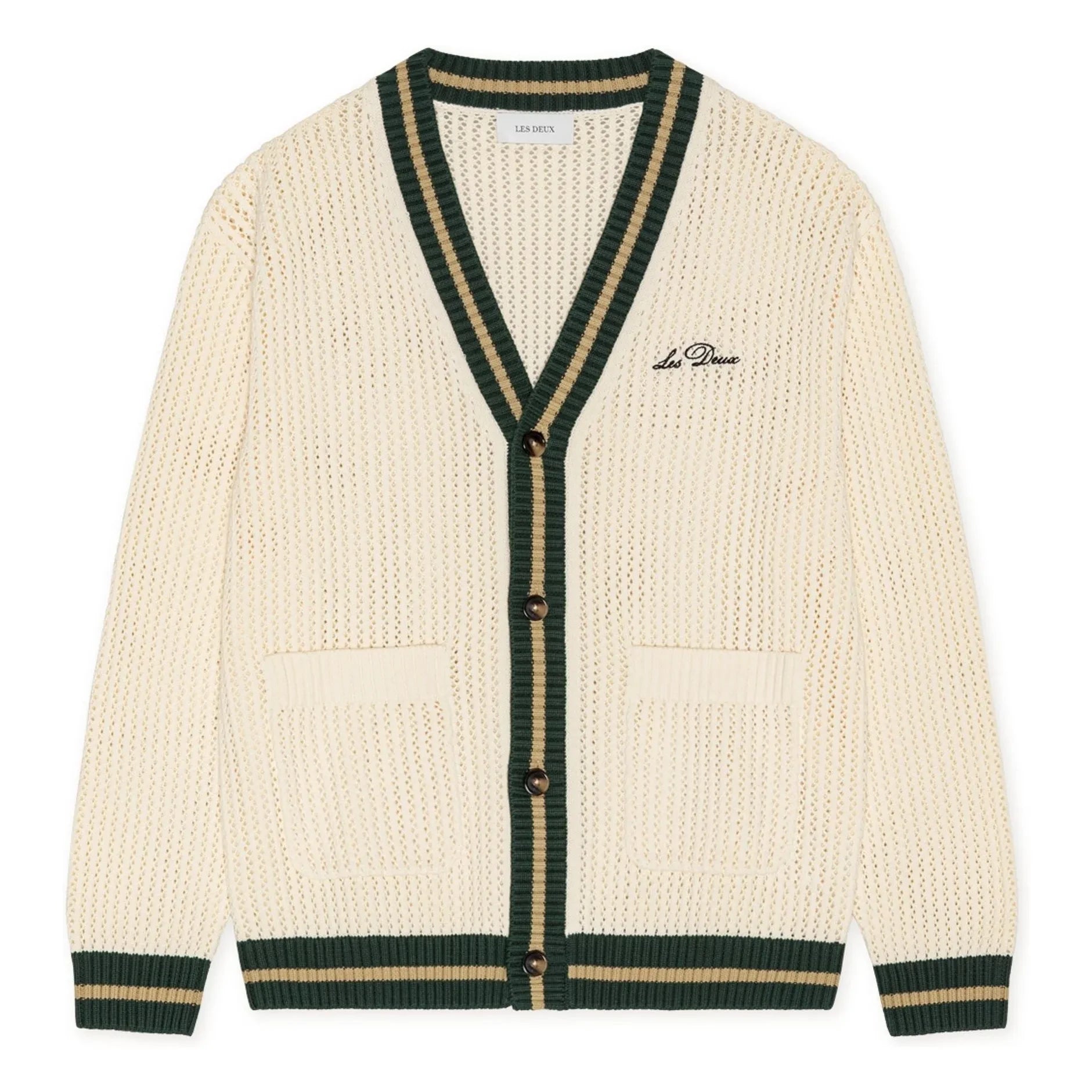 Les Deux - Off White Knit Cardigan