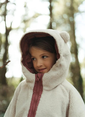 Töastie - Double-Sided Fleece Jacket | Pink