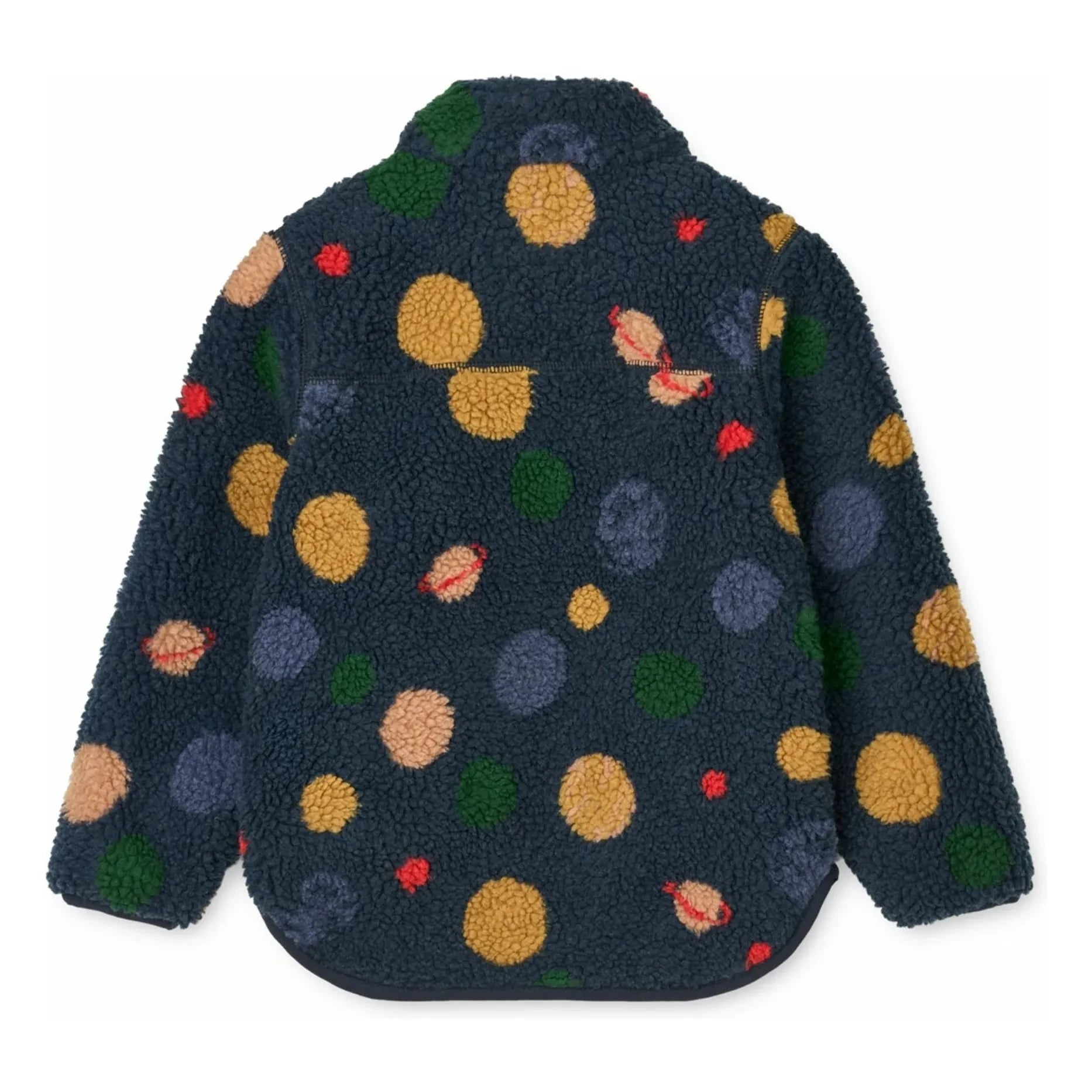 Liewood - Nolan Sherpa Coat | Dark Blue