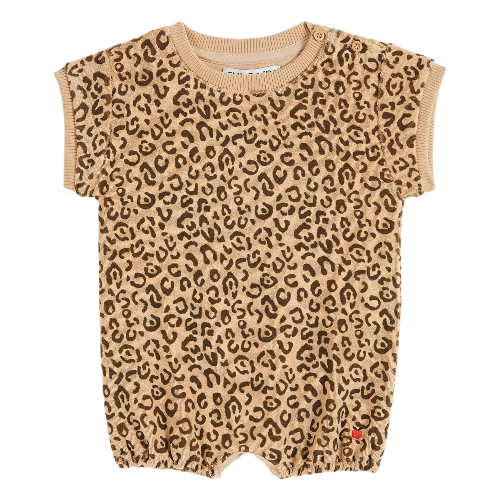 Emile et Ida - Leopard Jumpsuit | Beige