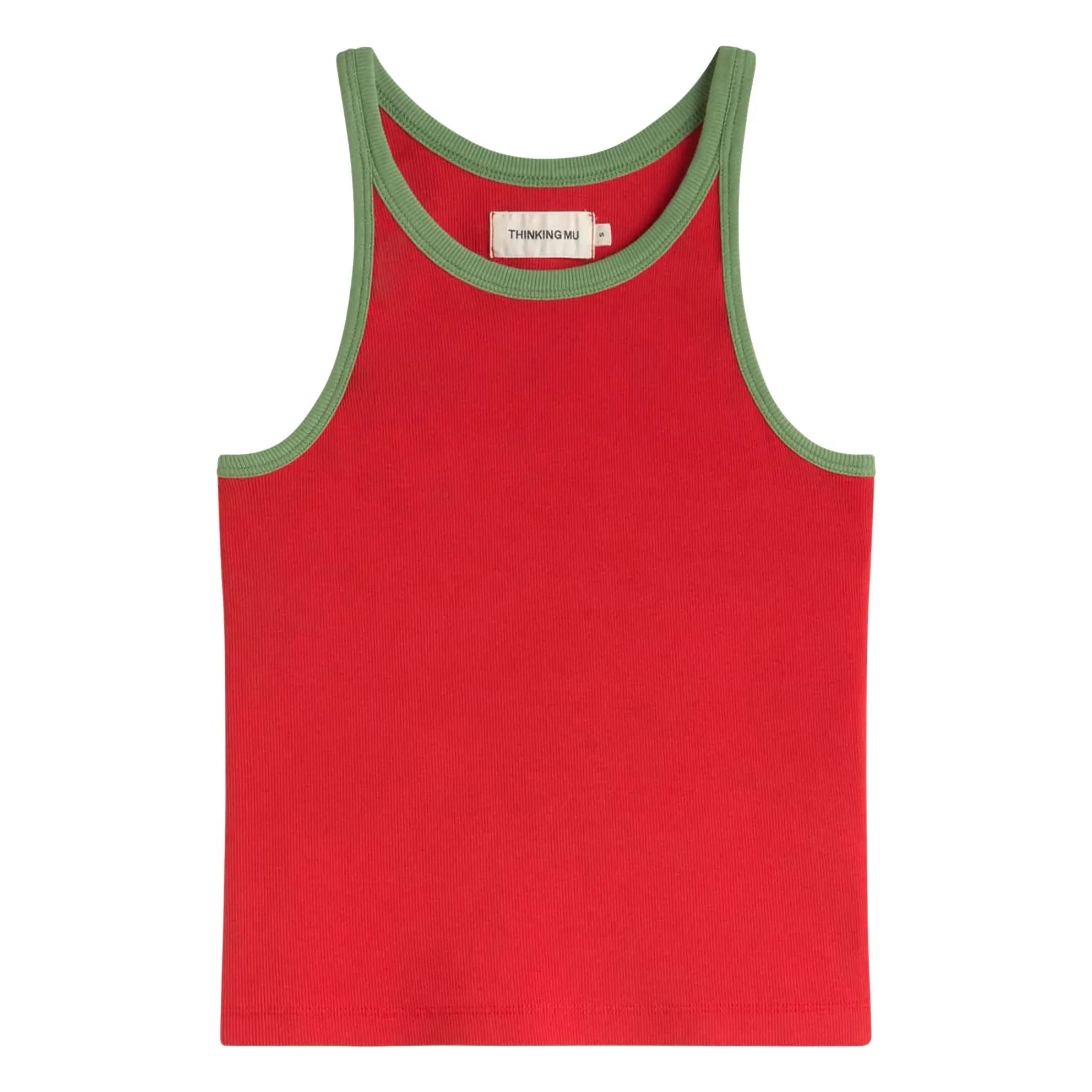 Thinking Mu - Harriet Organic Cotton Top | Red