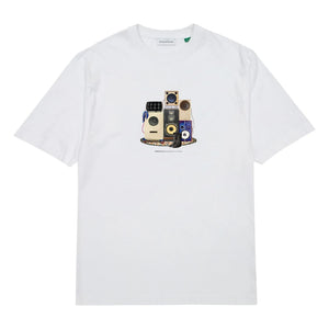 Edmmond Studios - Coton Sound System T-Shirt | White