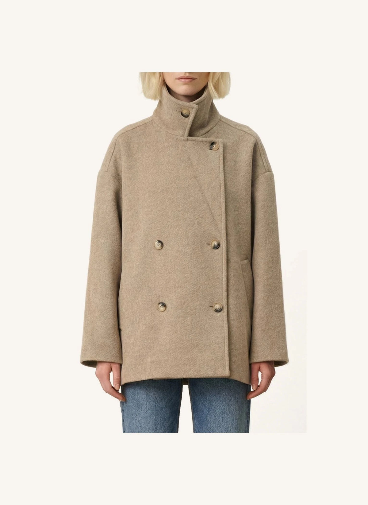 Vanessa Bruno - Ferman Wool Coat | Beige