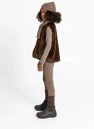 Smallable Kid - Lou Leggings | Frosted Brown