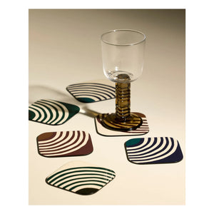 Maison Sarah Lavoine - Mirage Lacquered Coasters - 6-piece Set | Thé de Chine