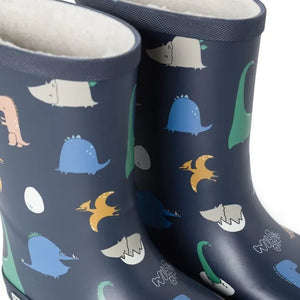 Liewood - Mason Dinosaur Rain Boots | Navy